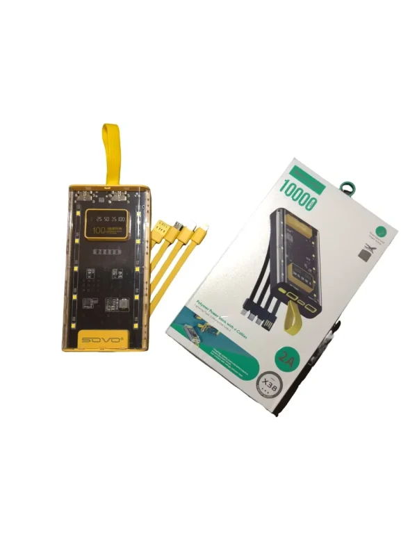 پاور بانک 10000 SOVO سوو مدل X38