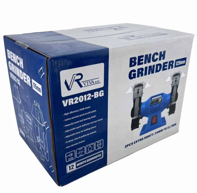 چرخ سنباده رومیزی 125 میلیمتری ویوارکس VR2012-BG
