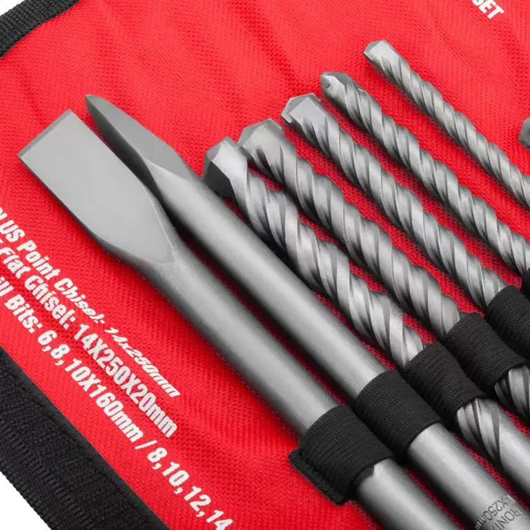 ست مته و قلم چهار شیار 10 عددی رونیکس