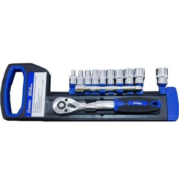 ست جعبه بکس ریلی استارمکس 12 عددی 14 اینچ 1/4 مدل SHO-19S1214S