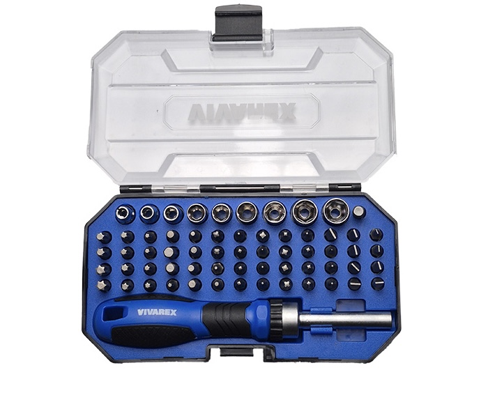 ست پیچ گوشتی و بیت 63 عددی ویوارکس VR6365-SD 