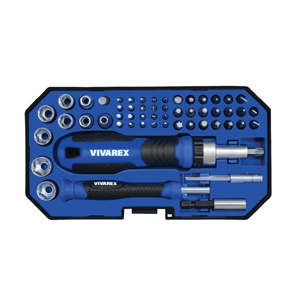ست نوک پیچ گوشتی و بکس 55 عددی ویوارکس VR5565-SD