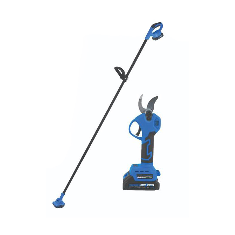 قیچی شارژی باغبانی و شاخه زن با دسته فلزی 2.5 متری ویوارکس مدل VR2032-PR 