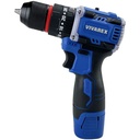  دریل شارژی چکشی 16.8 ولت ویوارکس دو باطری موتور براشلس VR1608-BLX 