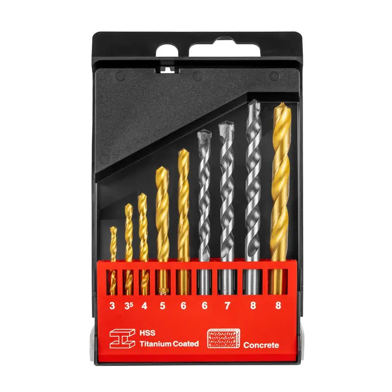 مجموعه 9 عددی مته آهن و بتن رونیکس RH-5585